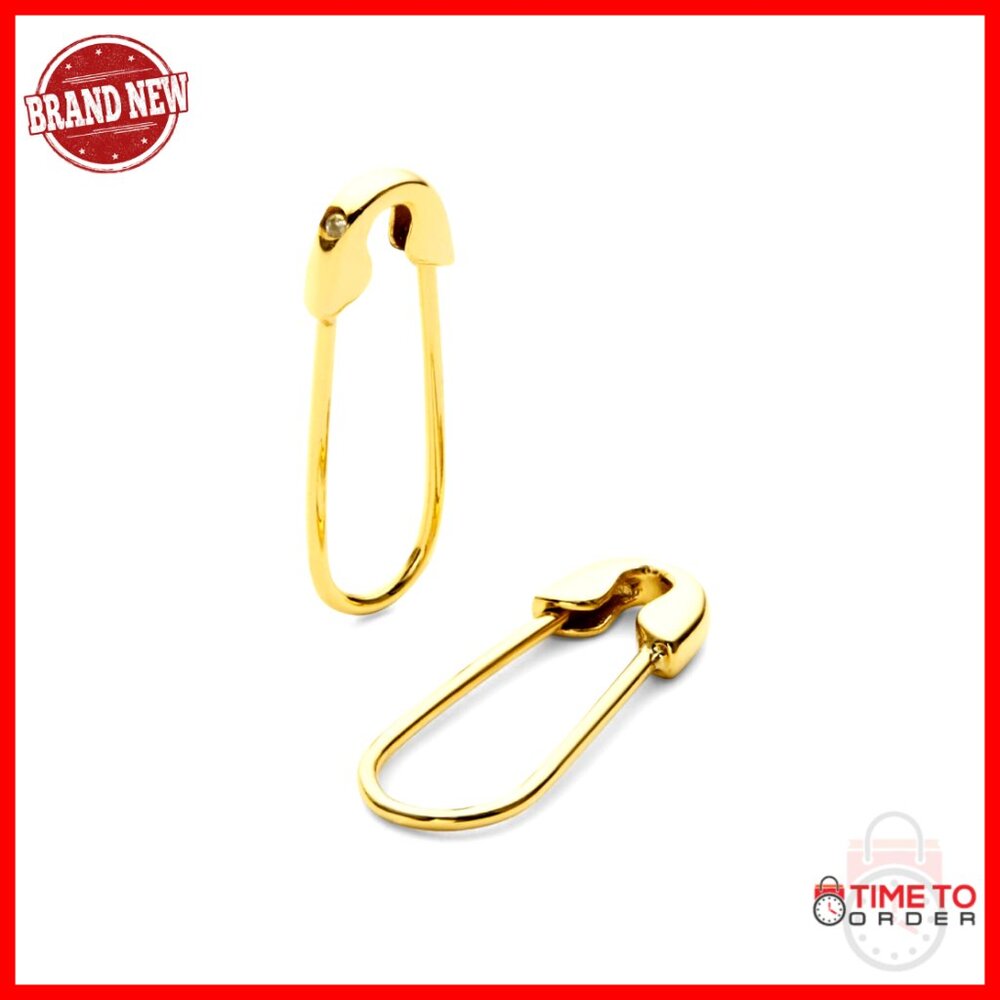 Hoop Earrings 14k Gold Plated Hypoallergenic Tarnish-Free Dainty Minimal